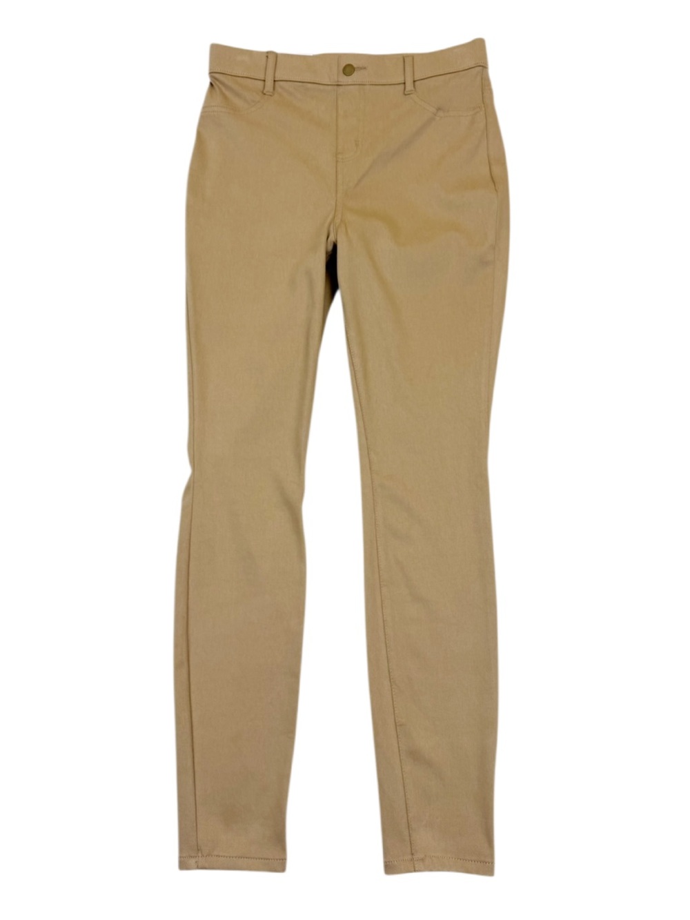 Time and Tru High Rise Stretch Leggings Tan Size Small